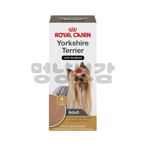 ROYAL CANIN Yorkshire Terrier Adult Loaf in Sauce Canned Dog Food