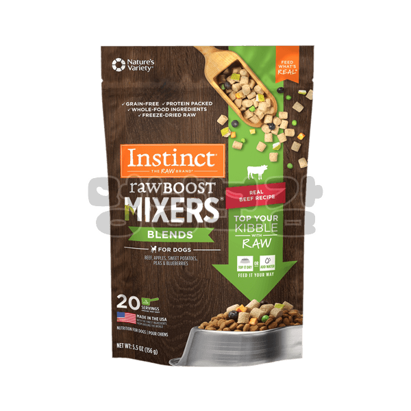Instinct® Raw Boost Mixers® Blends Real Beef Recipe