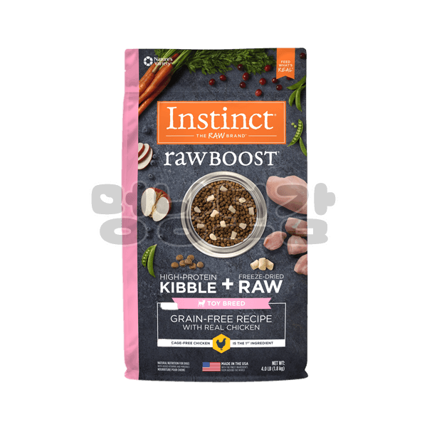 Instinct® Raw Boost® Grain-Free Recipe with Real Chicken for Toy Breed Dogs
