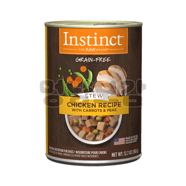 Instinct® Stews Chicken Recipe with Carrots & Peas