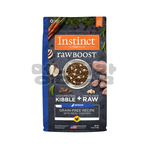 Instinct® Raw Boost® Grain-Free Recipe with Real Chicken for Senior Dogs