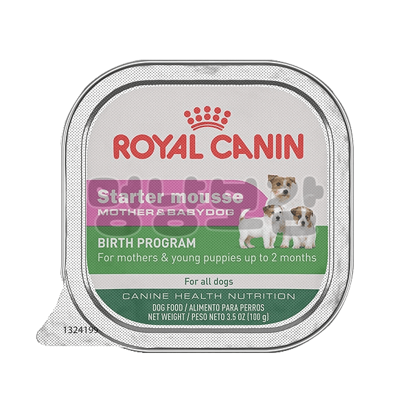 ROYAL CANIN Starter Mother and Babydog Ultra Soft Mousse in Sauce Tray Dog Food