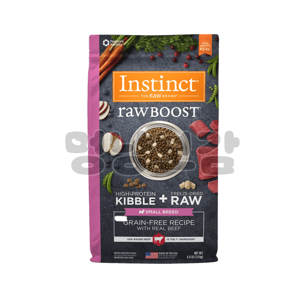 Instinct® Raw Boost® Grain-Free Recipe with Real Beef for Small Breed Dogs