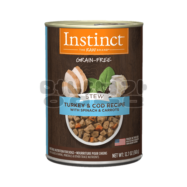 Instinct® Stews Turkey & Cod Recipe with Spinach & Carrots