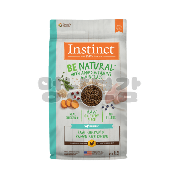 Instinct® Be Natural™ Real Chicken & Brown Rice Recipe for Puppies