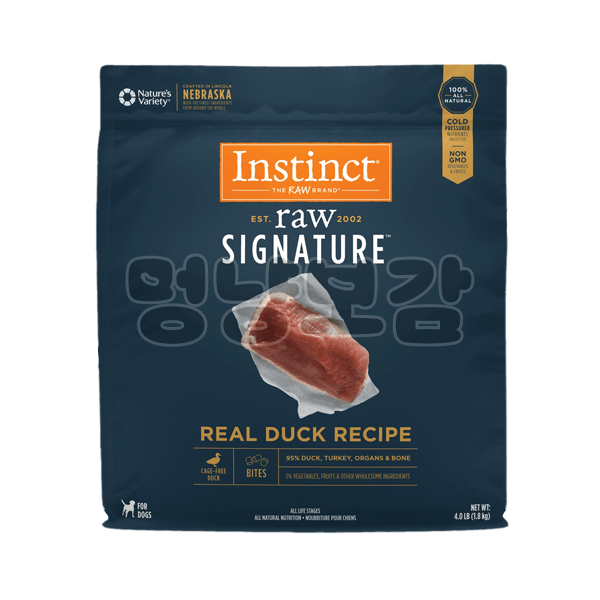 Instinct® Raw Signature™ Frozen Bites Real Duck Recipe