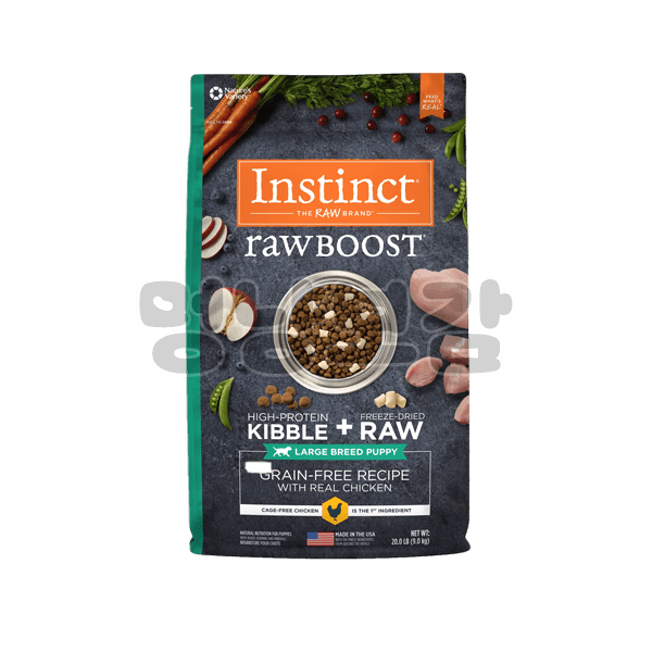 Instinct® Raw Boost® Grain-Free Recipe with Real Chicken for Large Breed Puppies